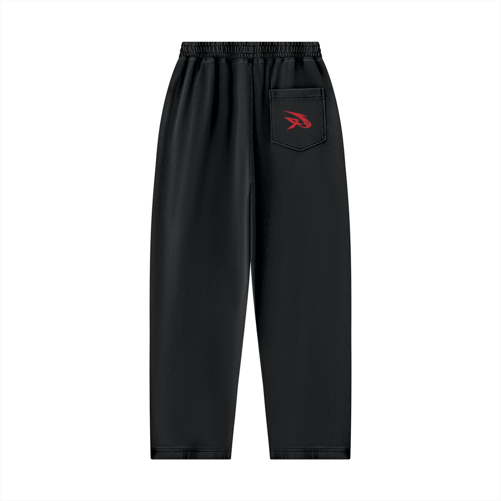 Unisex Mineral Wash Balloon Sweatpants