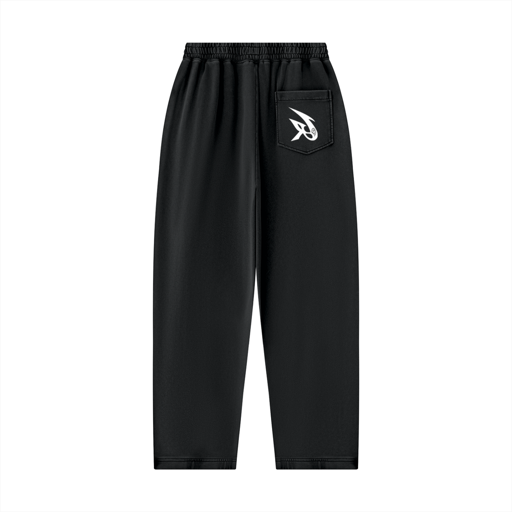 Unisex Mineral Wash Balloon Sweatpants