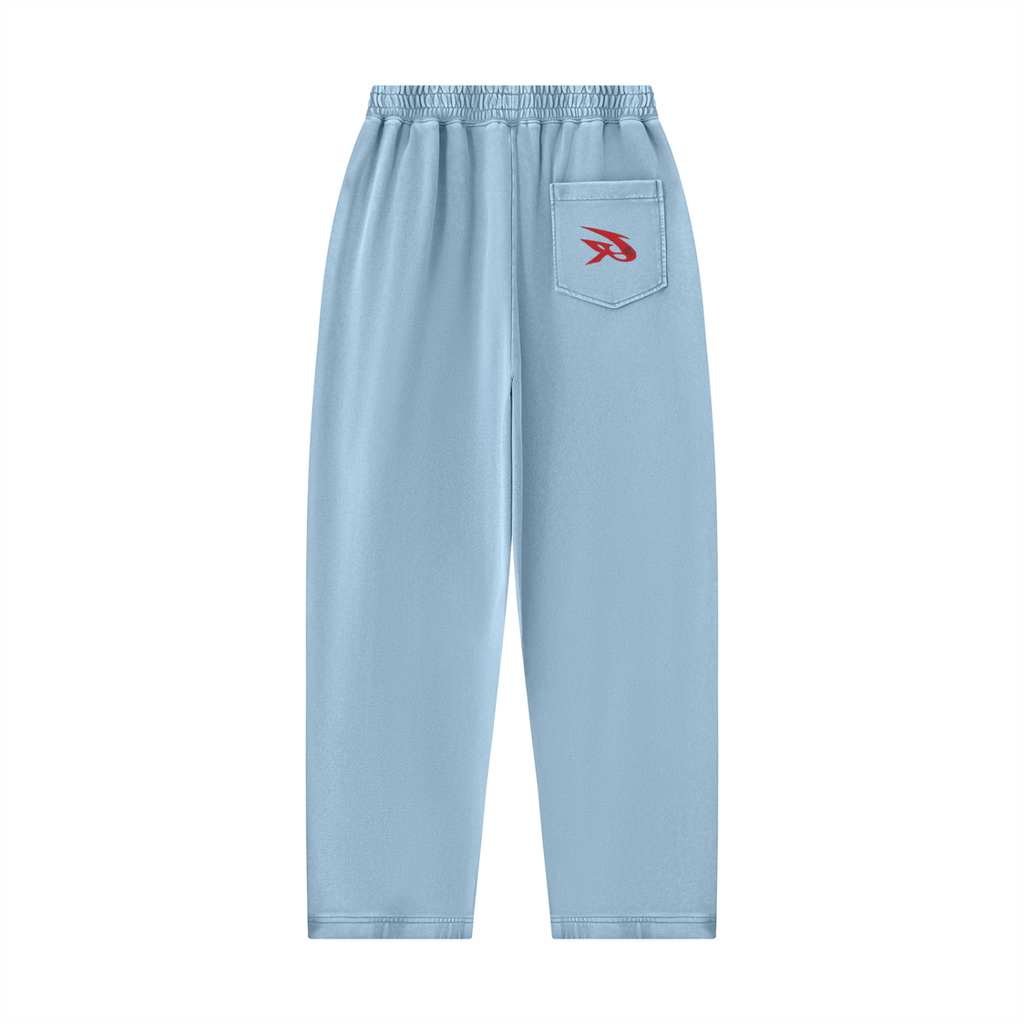 Unisex Mineral Wash Balloon Sweatpants