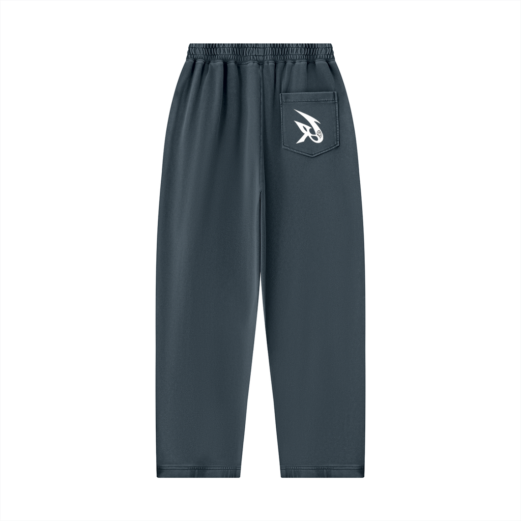 Unisex Mineral Wash Balloon Sweatpants