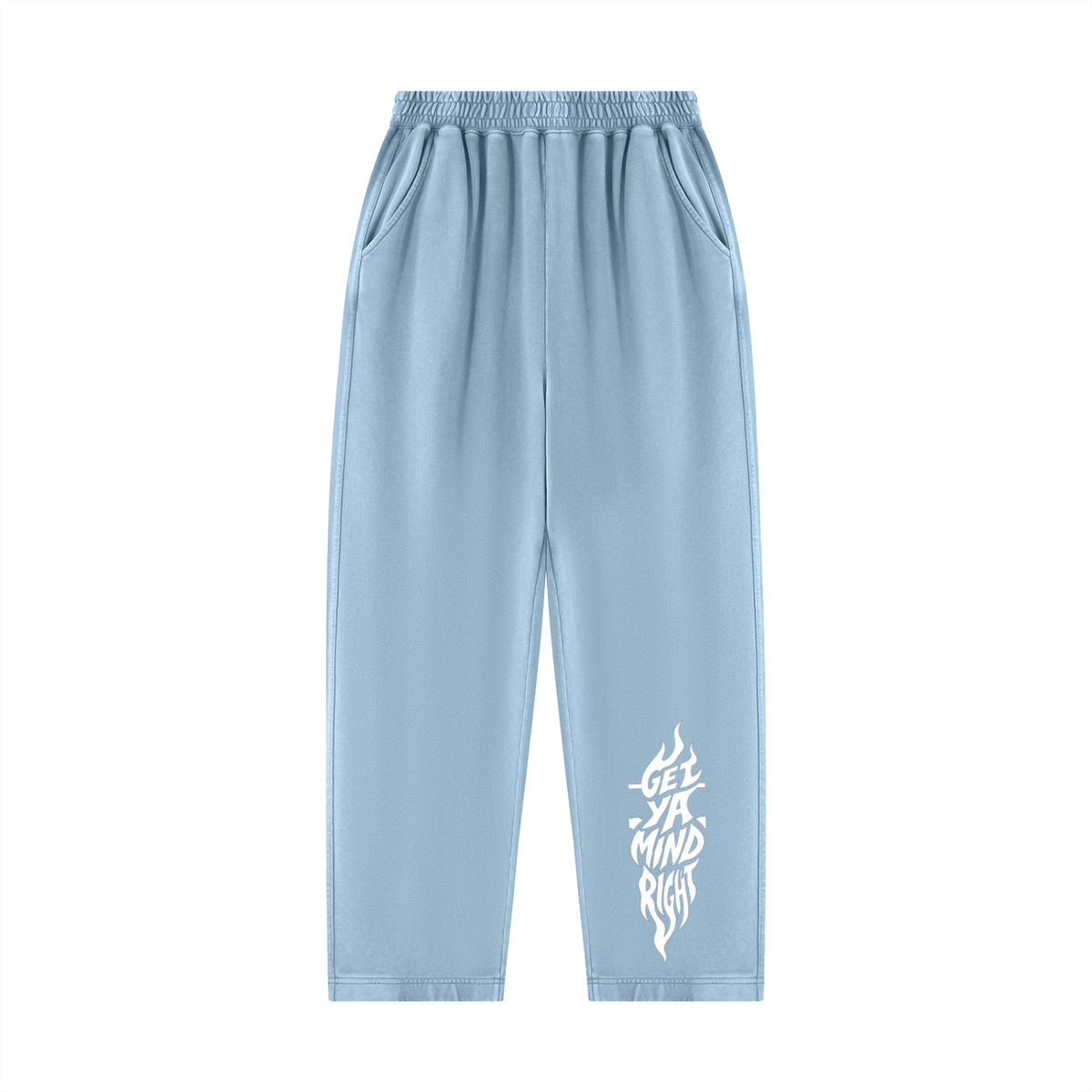 Unisex Mineral Wash Balloon Sweatpants