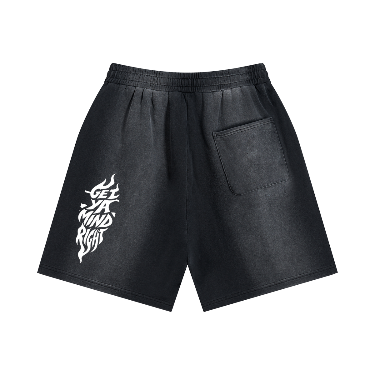Sun Fade Distressed Shorts