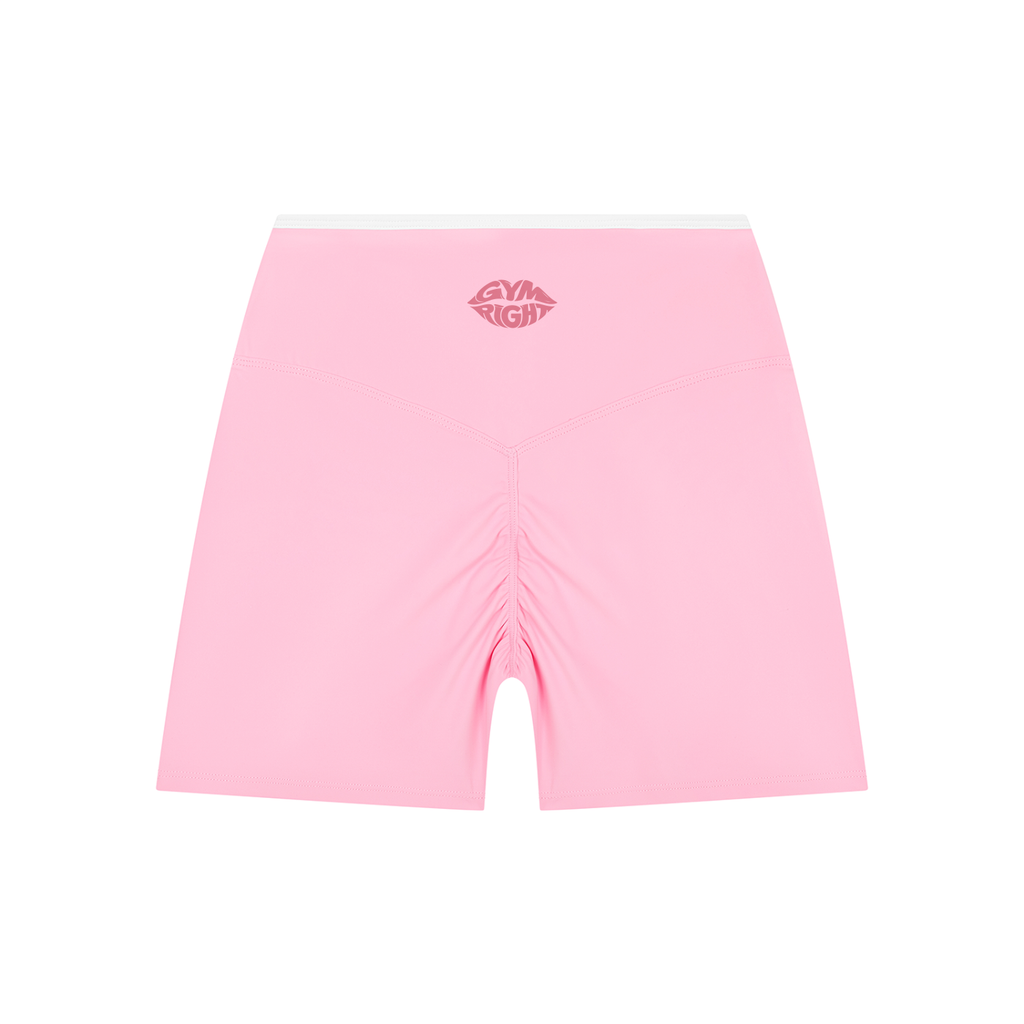 Women’s High Rise Color Block Yoga Shorts